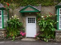 Schmucker Eingang zum alten Haus in Cong - Co. Mayo